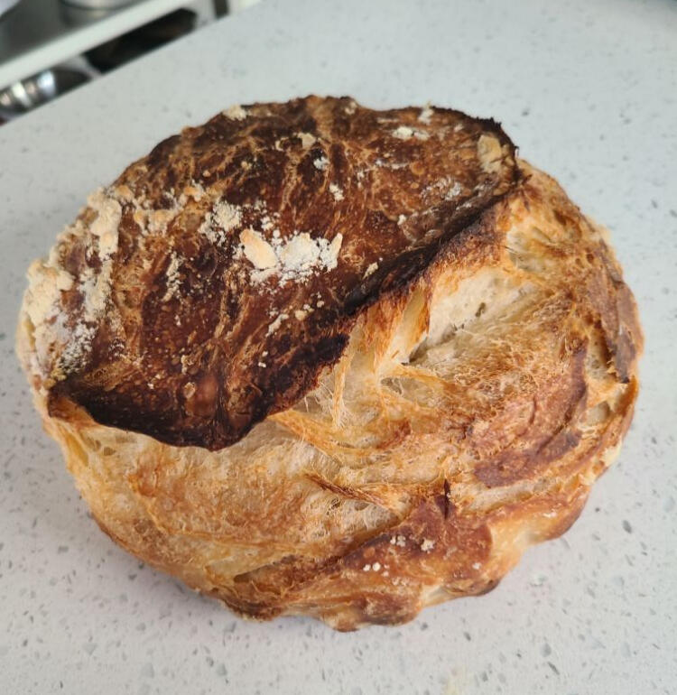 Sourdough Croissant Loaf